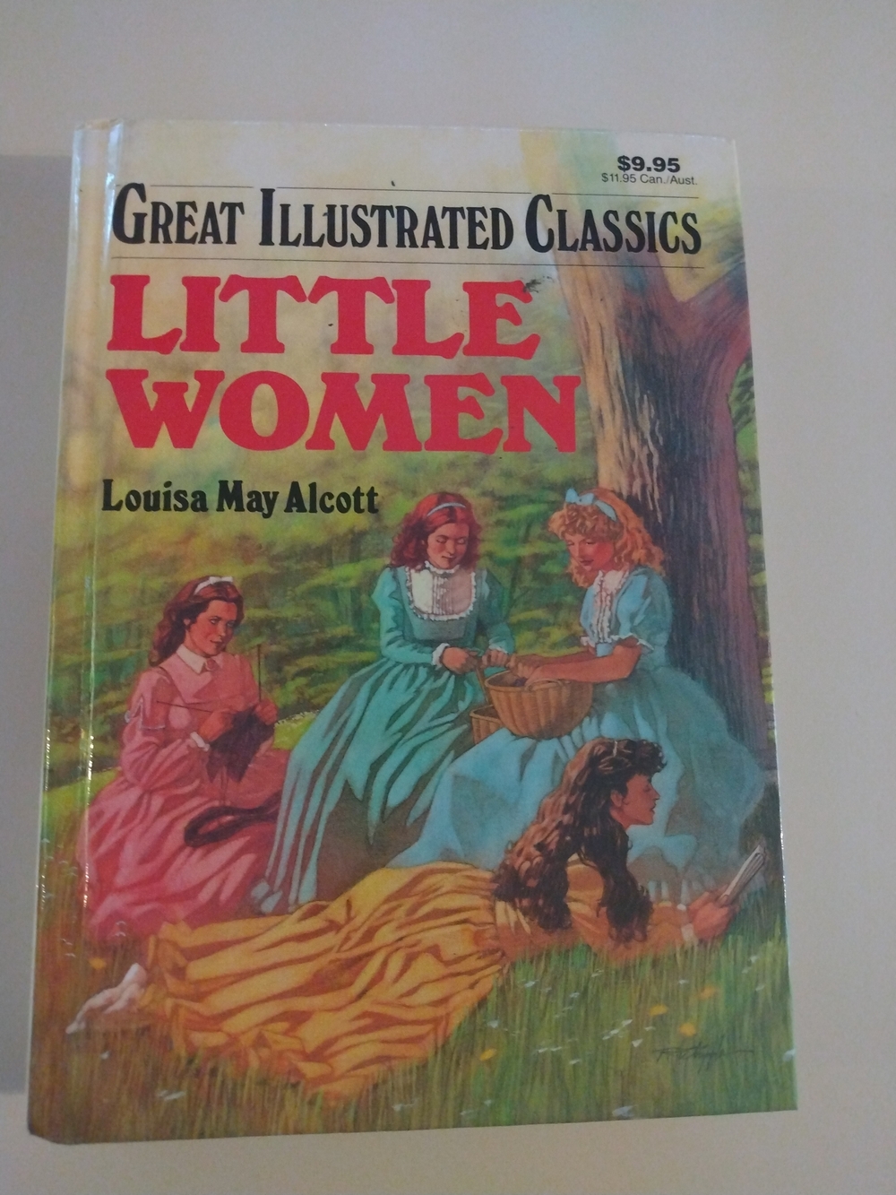 Little Women by Louisa May Alcott - Colorful Illustrated Cover